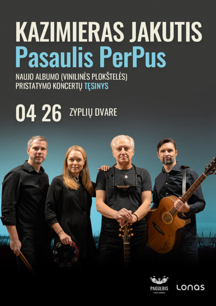 Kazimiero Jakučio. Koncertas Zyplių dvare (plakatas)