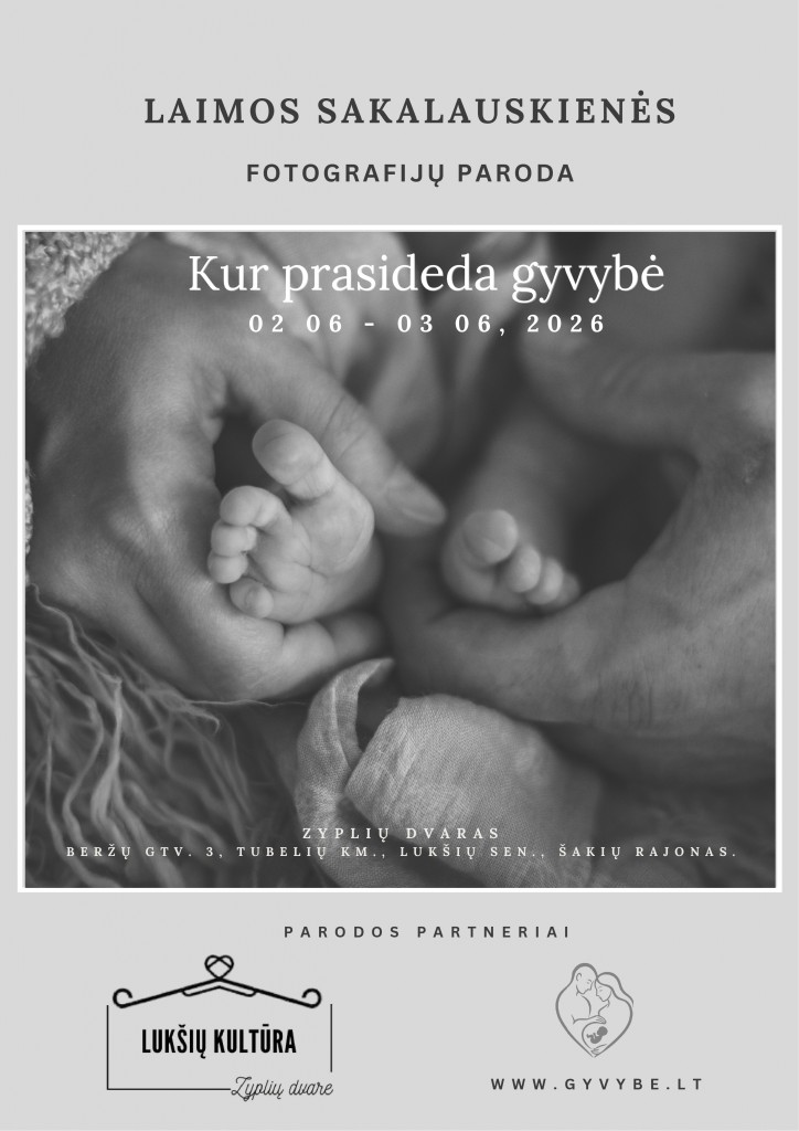 Paroda „Kur prasideda gyvybė“ (plakatas)