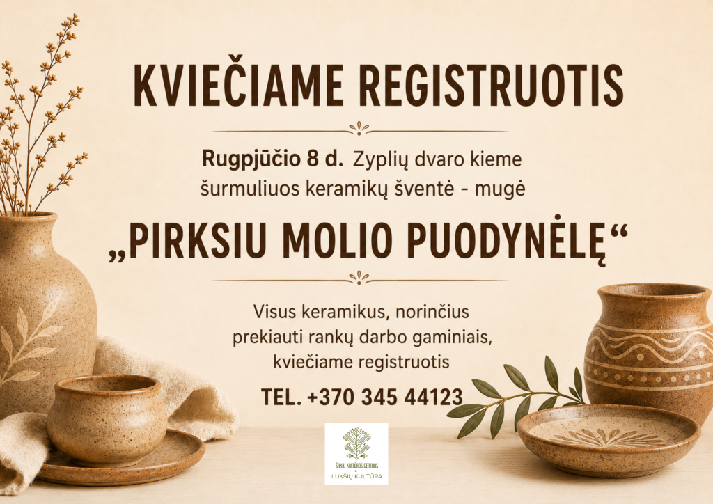 KVIEČIAME REGISTRUOTIS! 2026
